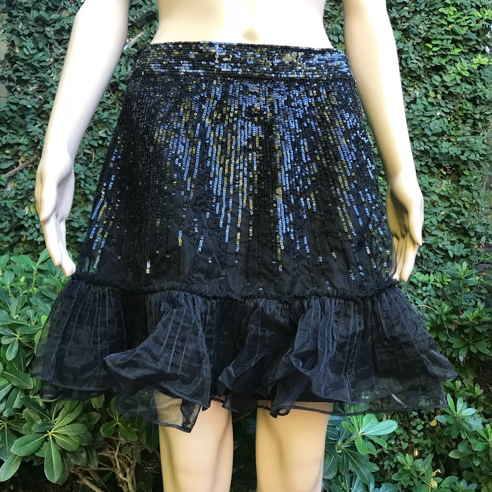 Red Valentino Black Skirt